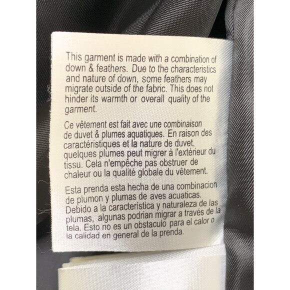 Michael Kors Womens Black Down Parka XXL Plus Fur Hood Zip Washable 8726 EUC - Picture 3 of 11